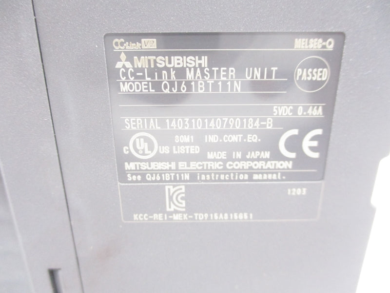 MITSUBISHI QJ61BT11N 5VDC 0.46A NSMP