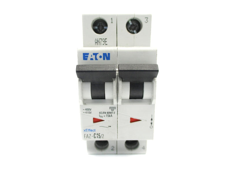 EATON FAZ-C15/2 415V 15A UNMP