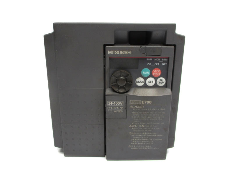 MITSUBISHI FR-E740-0.75K 380-480VAC 2.6A UNMP