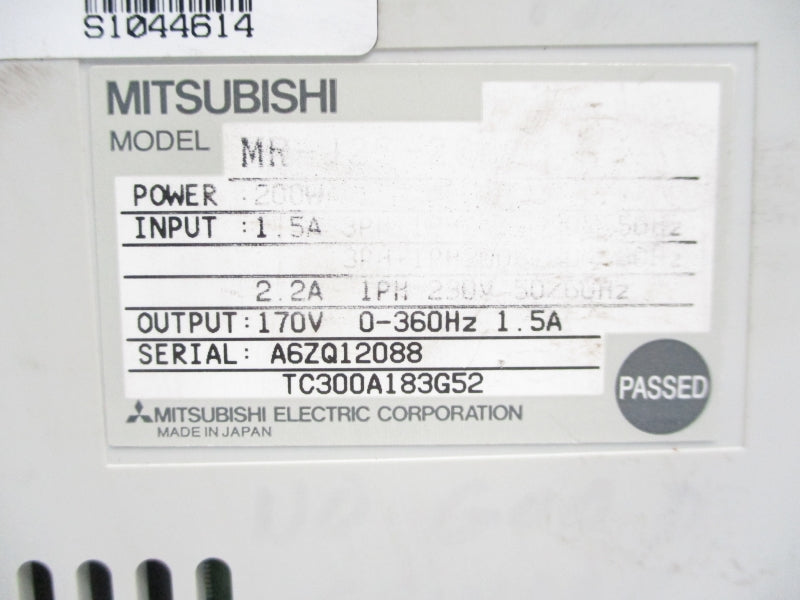 MITSUBISHI MR-J2S-20B 230V 2.2A NUPI