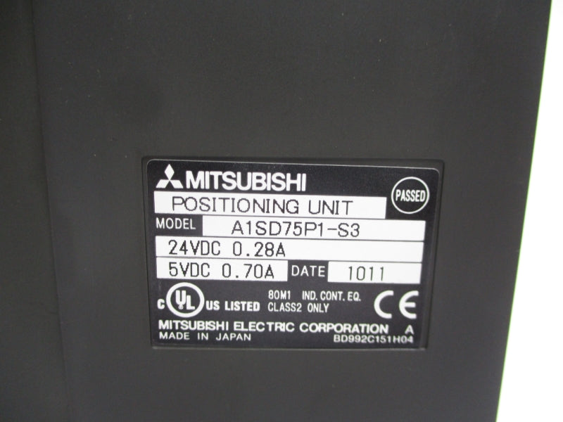 MITSUBISHI A1SD75P1-S3 24VDC 0.7A NSMP