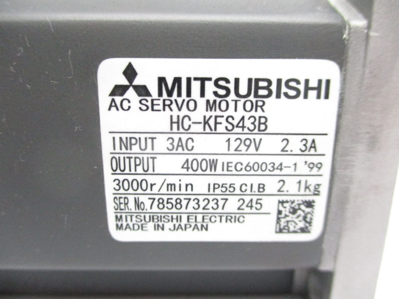 MITSUBISHI HC-KFS43B 129V 2.3A NSMP
