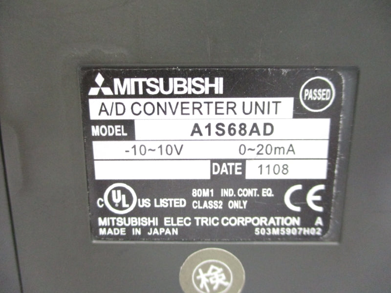 MITSUBISHI A1S68AD -10-10V (AS PICTURED) UNMP