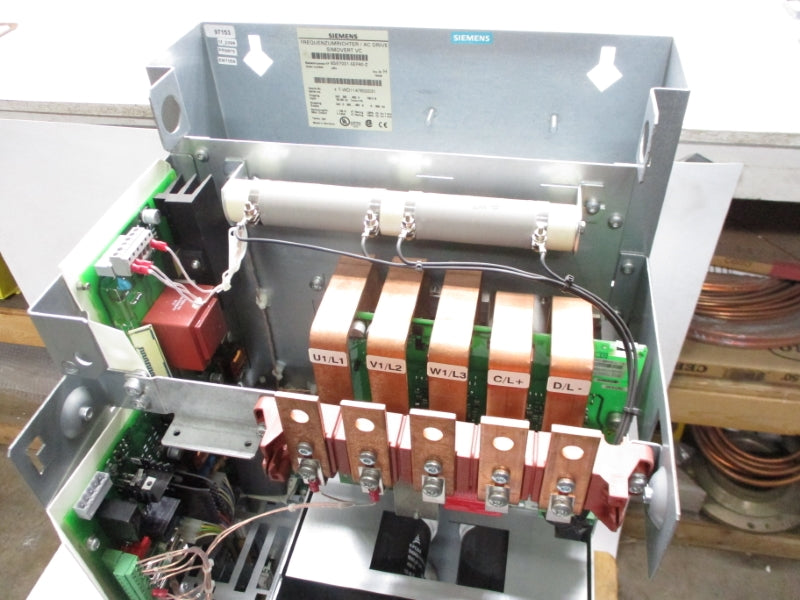 SIEMENS 6SE7031-5EF60-Z 380-480VAC 160A NSMP