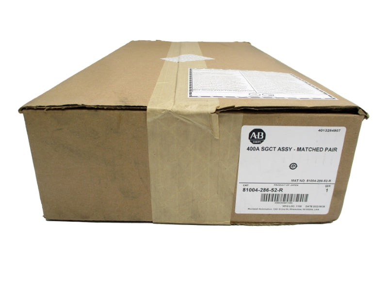 ALLEN BRADLEY 81004-286-52-R 400A SER. 1 DATE: 2022 NSFS