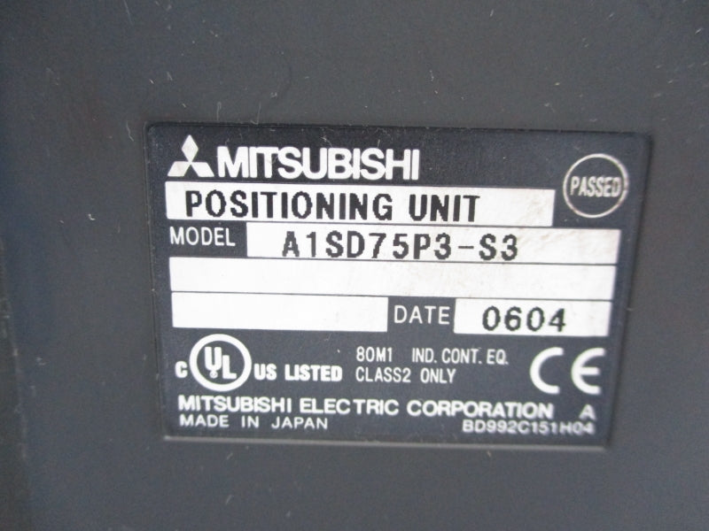 MITSUBISHI A1SD75P3-S3 UNMP