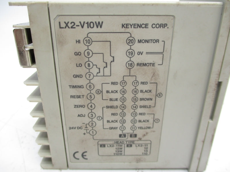 KEYENCE LX2-V10W 24VDC (NO KEY) UNMP