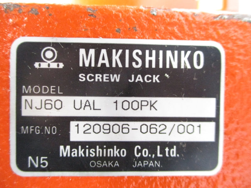 MAKISHINKO NJ60-UAL-100PK NSNP