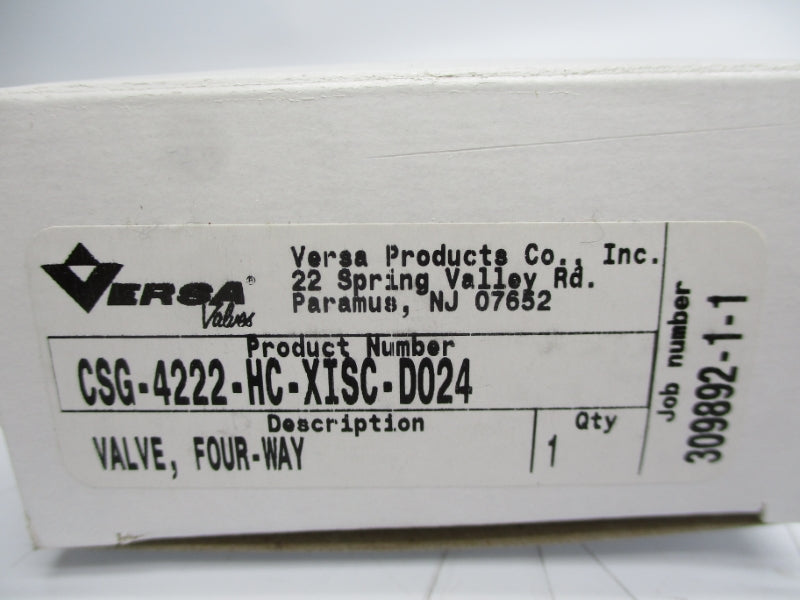 VERSA CSG-4222-HC-XISC-D024 24VDC 25-115PSI NSMP