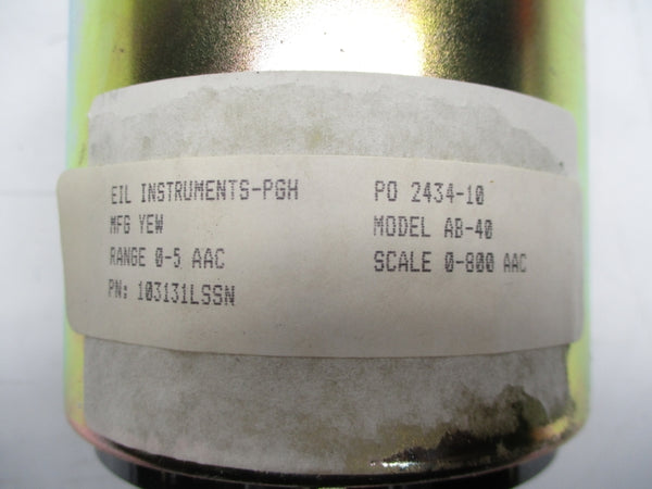 YOKOGAWA AB-40 0-600ACA NSMP