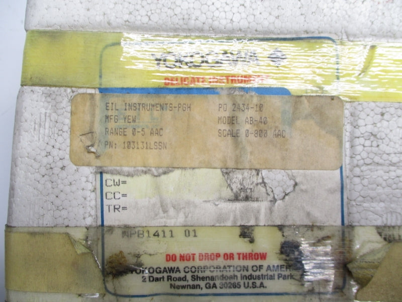 YOKOGAWA AB-40 0-600ACA NSMP