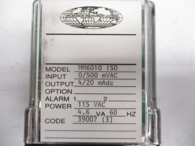 WILKERSON MM6010ISO 115VAC 4.6A NSMP