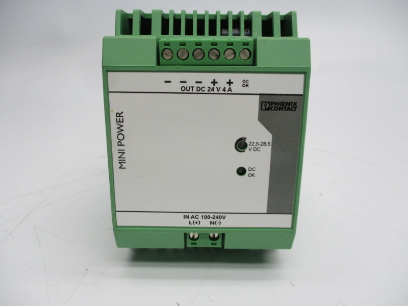 PHEONIX CONTACT MINI-PS-100-240AC/24DC/4 2938837 90-350VDC 4A NSNP