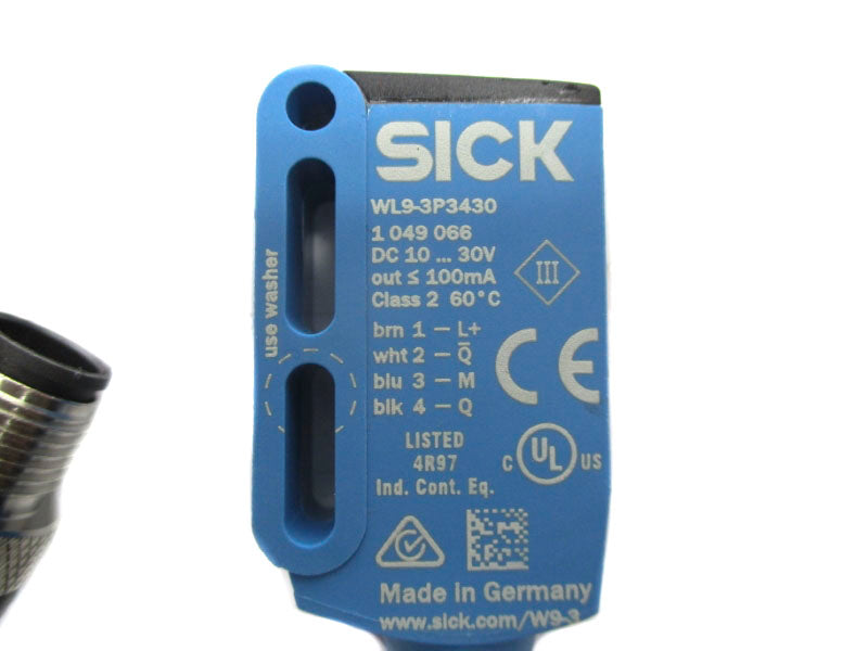 SICK WL9-3P3430 1049066 10-30VDC NSNP