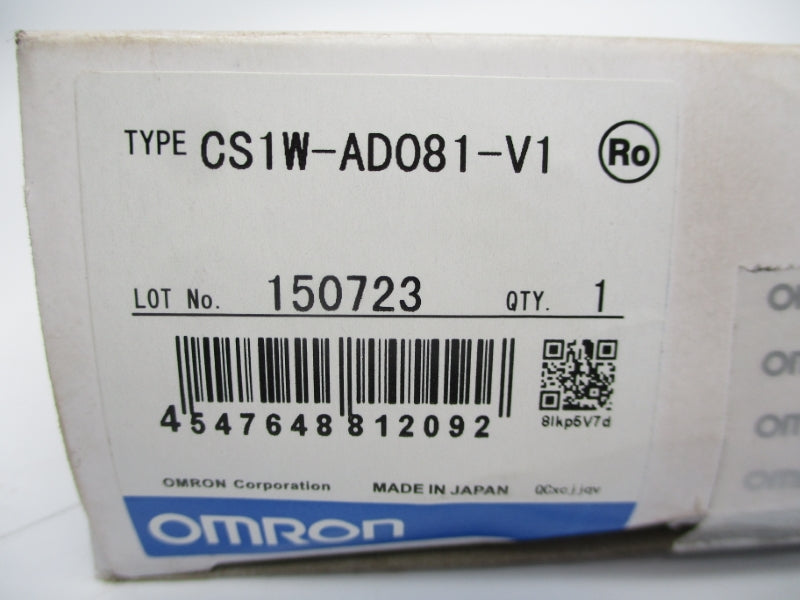 OMRON CS1W-AD081-V1 NSFS