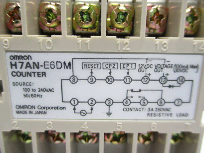 OMRON H7AN-E6DM 250VAC 3A NSMP