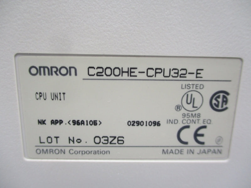 OMRON C200HE-CPU32-E NSMP