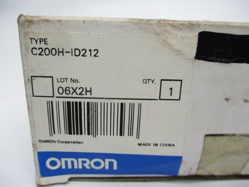 OMRON C200H-ID212 24VDC NSMP