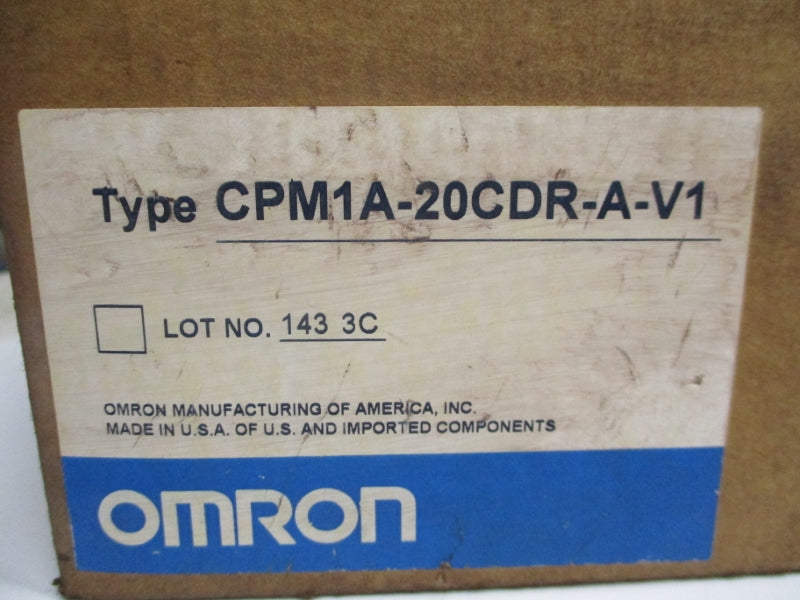 OMRON CPM1A-20CDR-A-V1 250VAC 12A NSMP