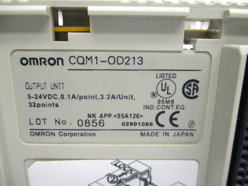 OMRON CQM1-OD213 5-24VDC 3.2A NSMP