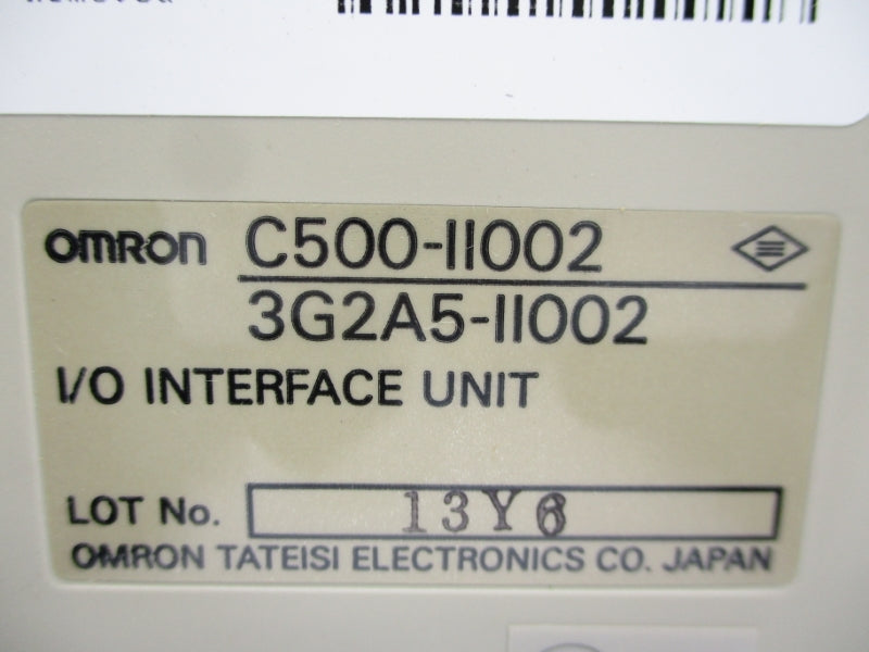 OMRON C500-11002 3G2A5-11002 NSMP