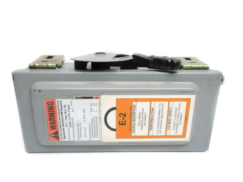 SQUARE D H361AWKEI 600V 30A SER. F06 UNMP