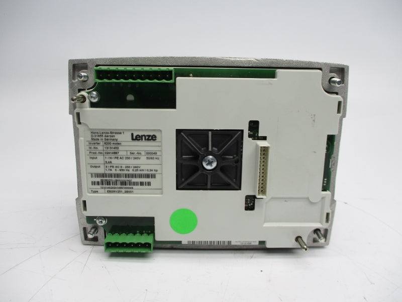 LENZE E82MV251-2B001 230-240V 3.4A (AS PICTURED) NSNP