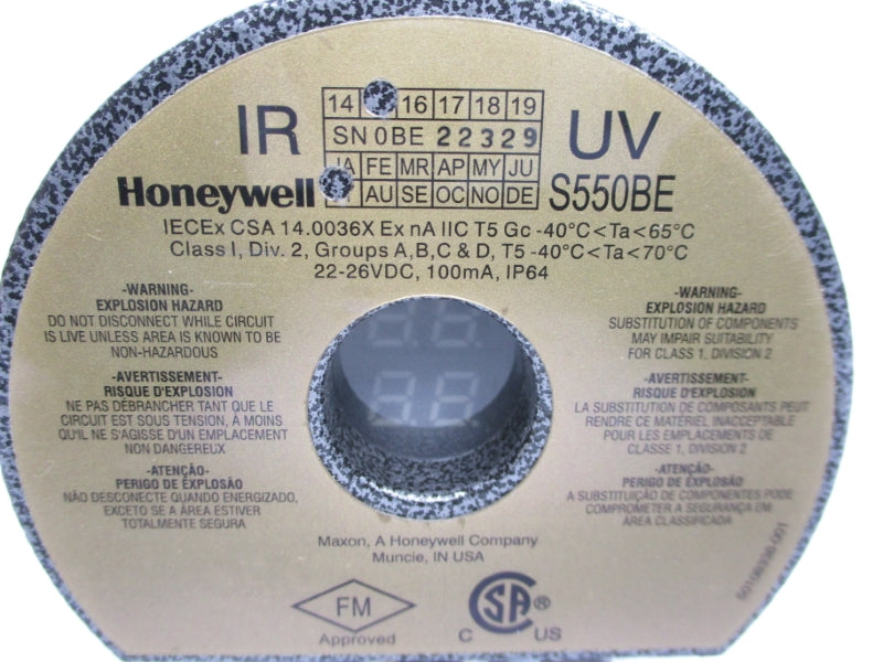 HONEYWELL S550BE 22-26VDC NSMP