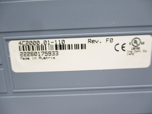 BR AUTOMATION 4C2000.01-110 REV. F0 NSMP
