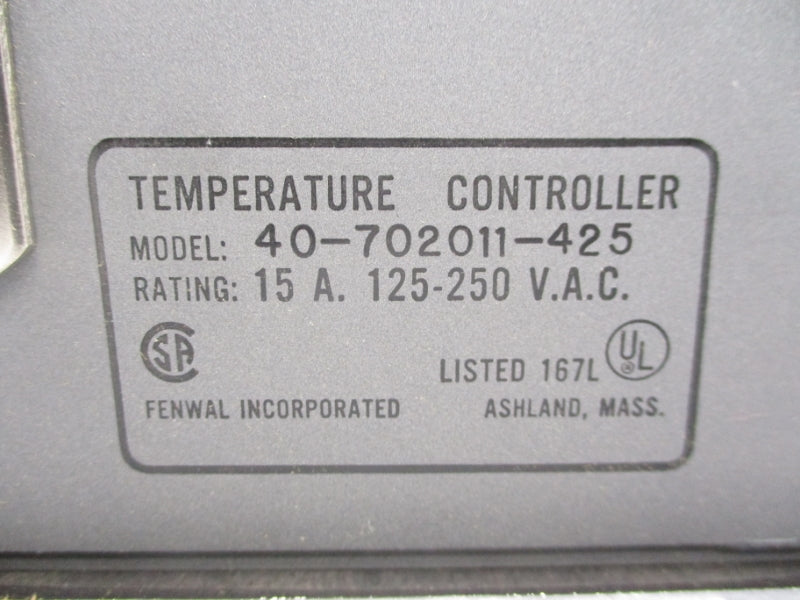 FENWAL 40-702011-425 125-250VAC 15A NSMP