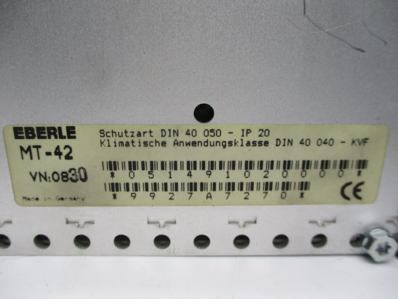 EBERLE 051491020000 MT-42 24V 5A (AS PICTURED) UNMP