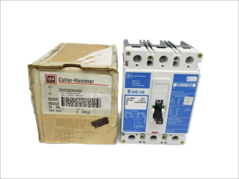 CUTLER HAMMER EHD3035H08 SER. C 480VAC 35A NSMP