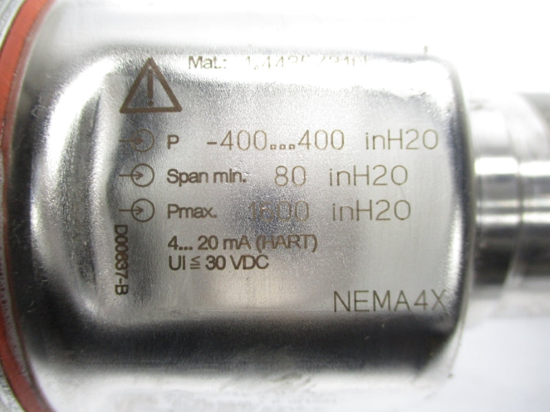 ENDRESS HAUSER PMP48-PC17HBJ2KJA 30VDC 3/4" UNMP