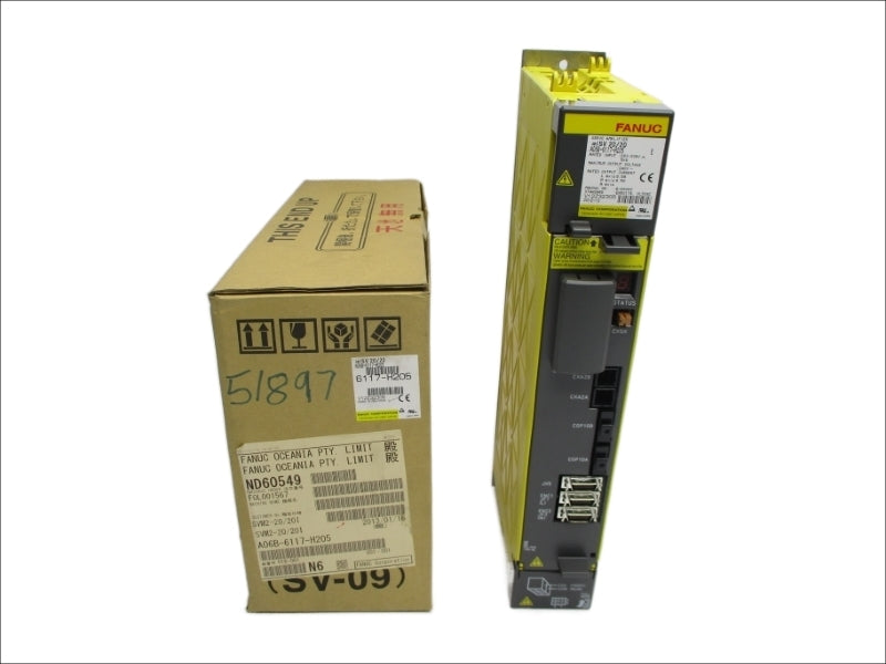 FANUC A06B-6117-H205 283-339V 6.5A NSMP