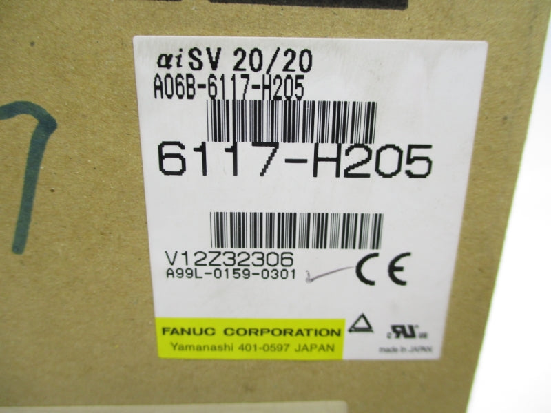 FANUC A06B-6117-H205 283-339V 6.5A NSMP