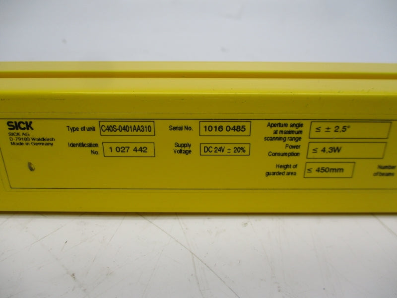 SICK C40S-0401AA310 24VDC NSNP