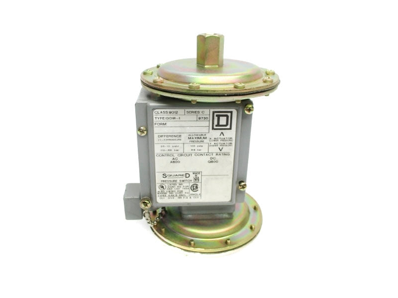 SQUARE D 9012GGW-1 SER. C 6.9BAR 100PSI 3/4" NSNP