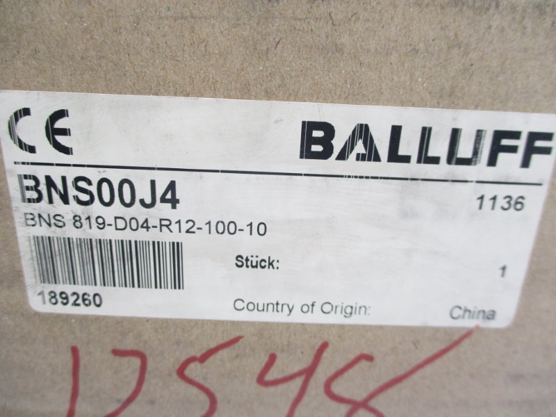 BALLUFF BNS819D04R1210010 BNS00J4 1" NSMP