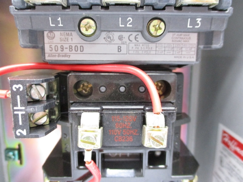 ALLEN BRADLEY 509-BSD SER. B 120V NSNP