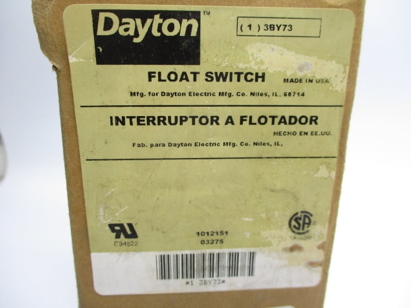 DAYTON 3BY73 120VAC 60A NSMP