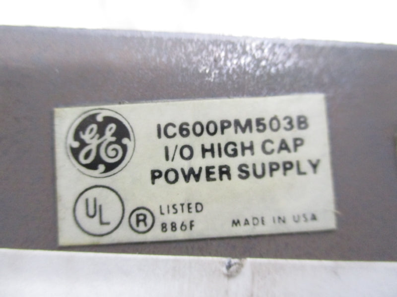 GENERAL ELECTRIC IC600PM503B 115-230V 1.5-.75A (AS PICTURED) UNMP