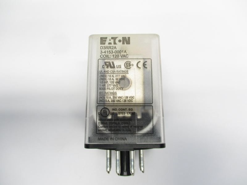 EATON D3RR2A 3-4153-0001A 120VAC 10A NSMP