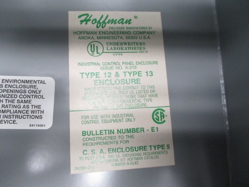 HOFFMAN A-219 NSNP
