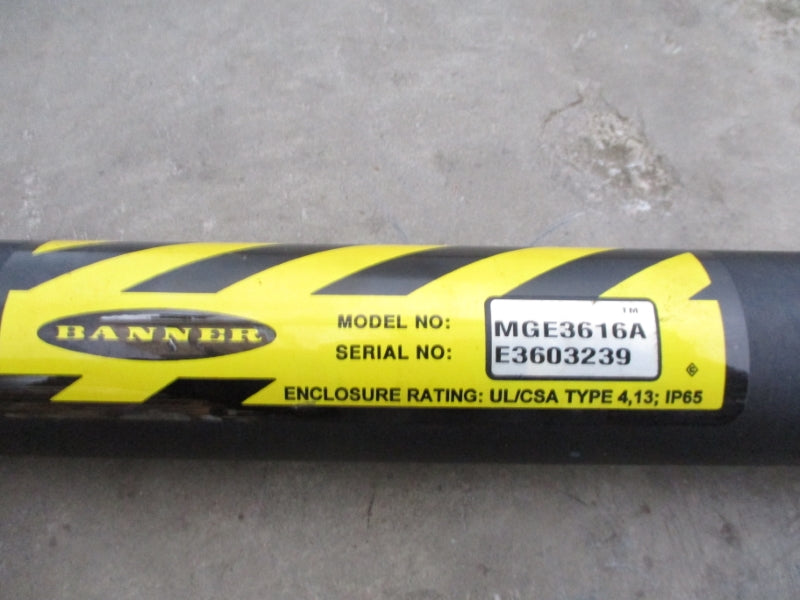 BANNER ENGINEERING MGE3616A UNMP