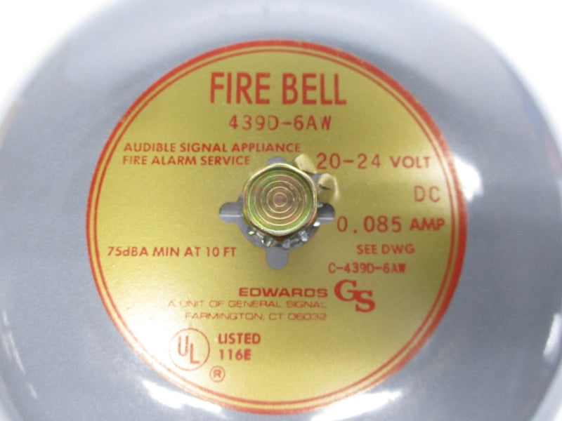 EDWARDS 439D-6AW 20-24VDC .085A NSMP