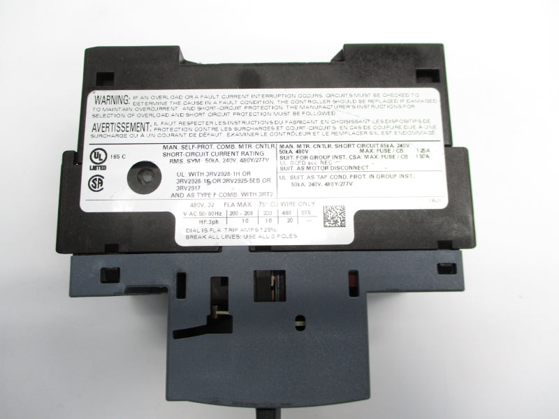 SIEMENS 3RV2021-4EA10 690V 27-32A (AS PICTURED) NSNP
