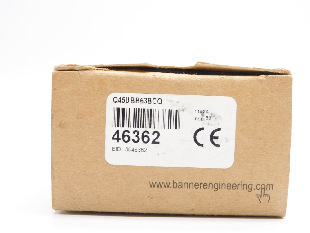 BANNER ENGINEERING Q45UBB63BCQ 46362 NSMP