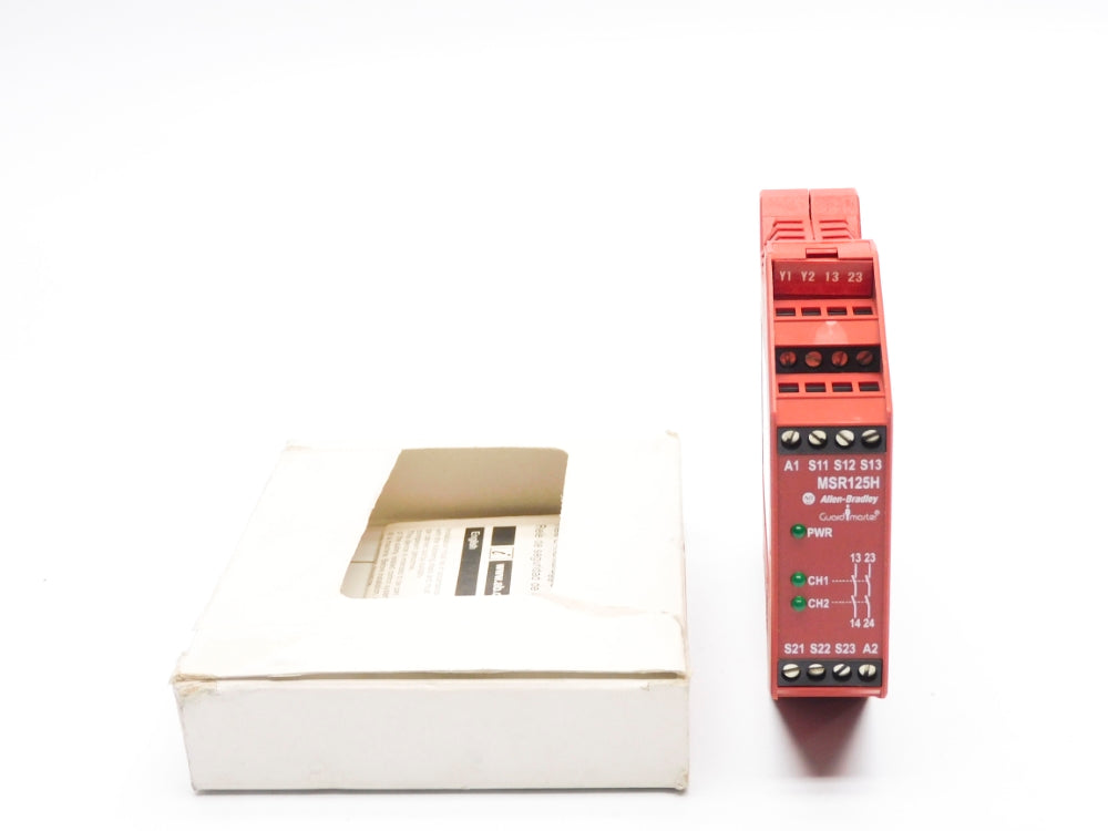 ALLEN BRADLEY 440R-D23166 SER. A MSR125H  24VDC (WH) NSMP