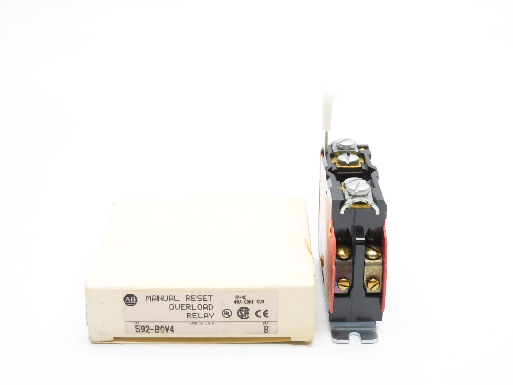 ALLEN BRADLEY 592-BOV4 SER. B 600V 40A (WH) NSMP