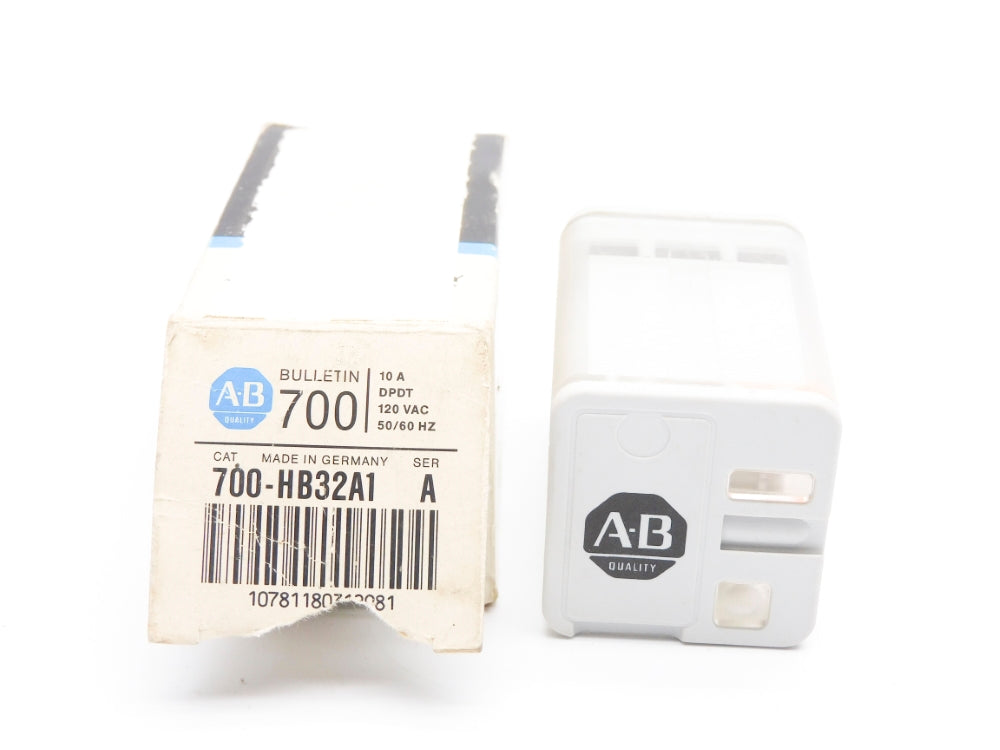 ALLEN BRADLEY 700-HB32A1 SER. A 120VAC 10A (BK/BL) NSMP